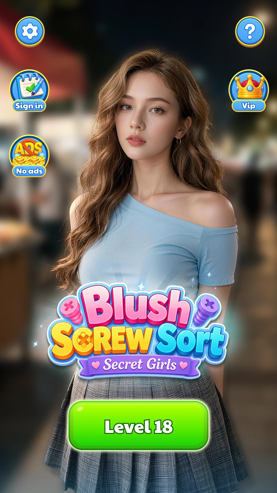 Blush Screw Sort: Secret Girls screenshot